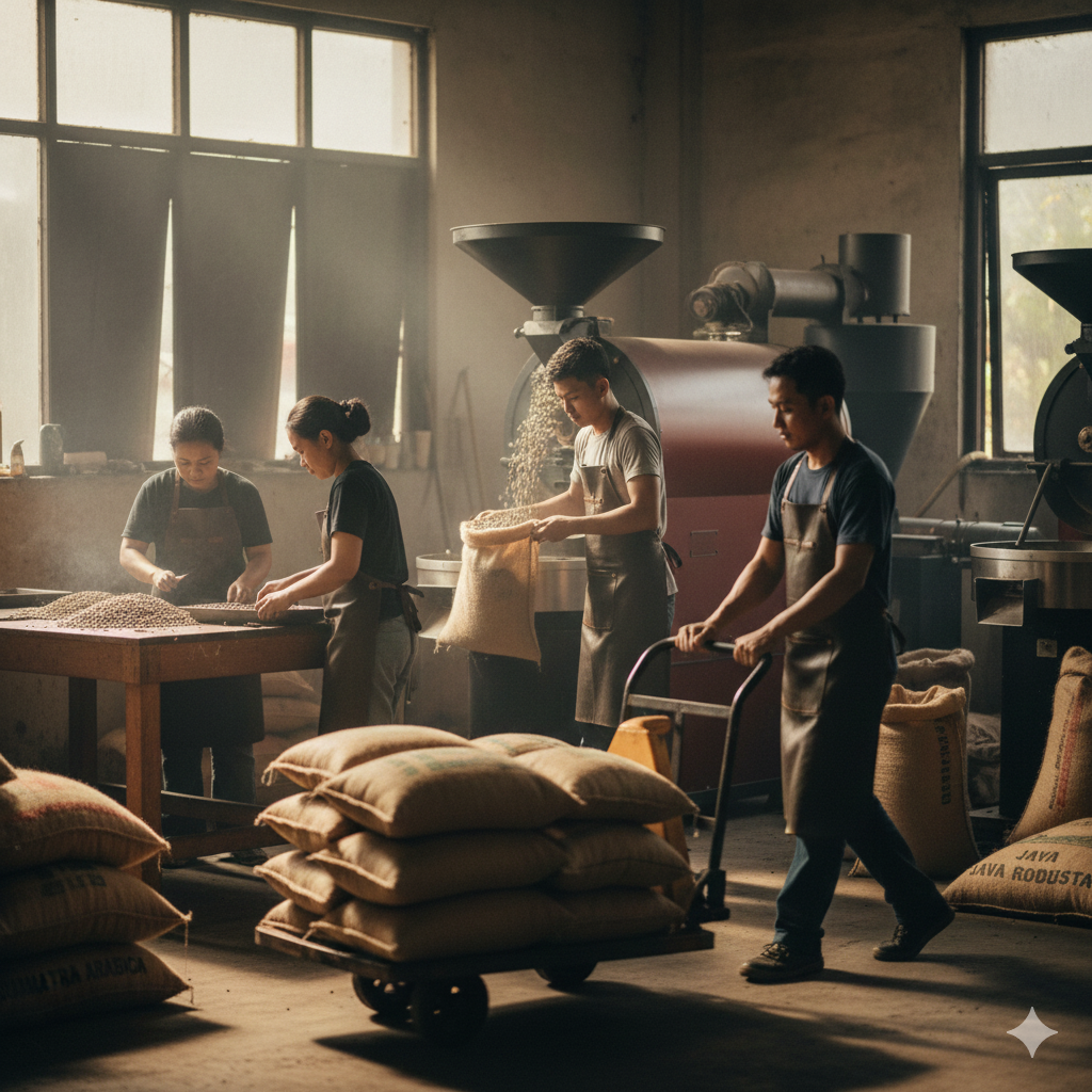 Mengoptimalkan Presisi Data Roasting Inventaris dan Operasional Roastery